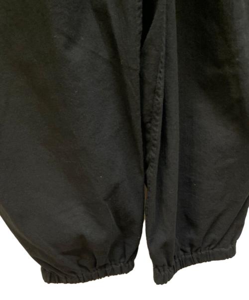 COMOLI（コモリ）COMOLI (コモリ) オックスドローストリングパンツ ブラック サイズ:1の古着・服飾アイテム