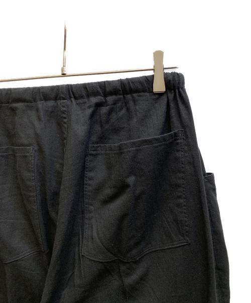 COMOLI（コモリ）COMOLI (コモリ) オックスドローストリングパンツ ブラック サイズ:1の古着・服飾アイテム