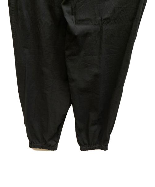 COMOLI（コモリ）COMOLI (コモリ) オックスドローストリングパンツ ブラック サイズ:1の古着・服飾アイテム