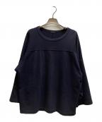 COMOLIコモリ）の古着「フットボールTシャツ」｜ブラック