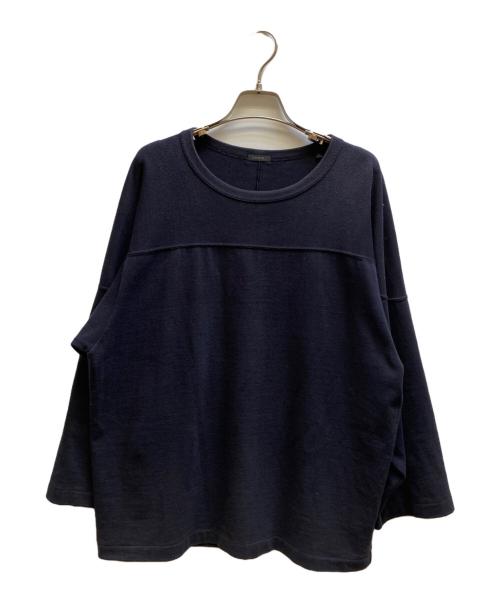 COMOLI（コモリ）COMOLI (コモリ) フットボールTシャツ ブラック サイズ:1の古着・服飾アイテム