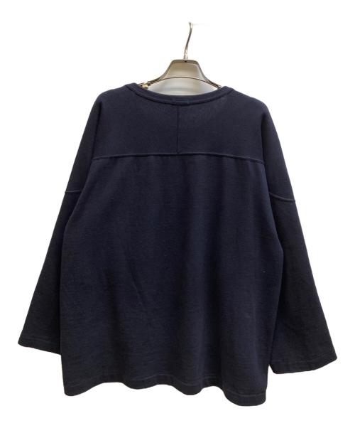 COMOLI（コモリ）COMOLI (コモリ) フットボールTシャツ ブラック サイズ:1の古着・服飾アイテム