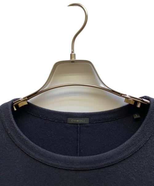 COMOLI（コモリ）COMOLI (コモリ) フットボールTシャツ ブラック サイズ:1の古着・服飾アイテム