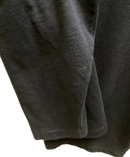 COMOLI（コモリ）COMOLI (コモリ) フットボールTシャツ ブラック サイズ:1の古着・服飾アイテム