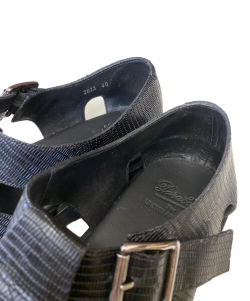 PARABOOT（パラブーツ）PARABOOT (パラブーツ) LIZ PACIFIC/パシフィック ブラック サイズ:40の古着・服飾アイテム