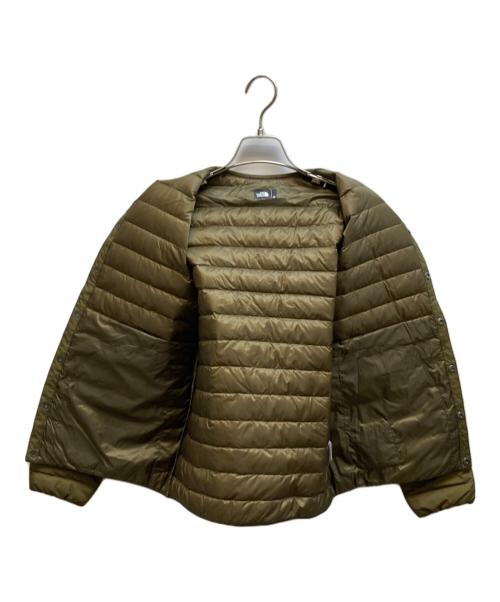 THE NORTH FACE（ザ ノース フェイス）THE NORTH FACE (ザ ノース フェイス) ZEPHER SHELL CARDIGAN カーキ サイズ:Mの古着・服飾アイテム