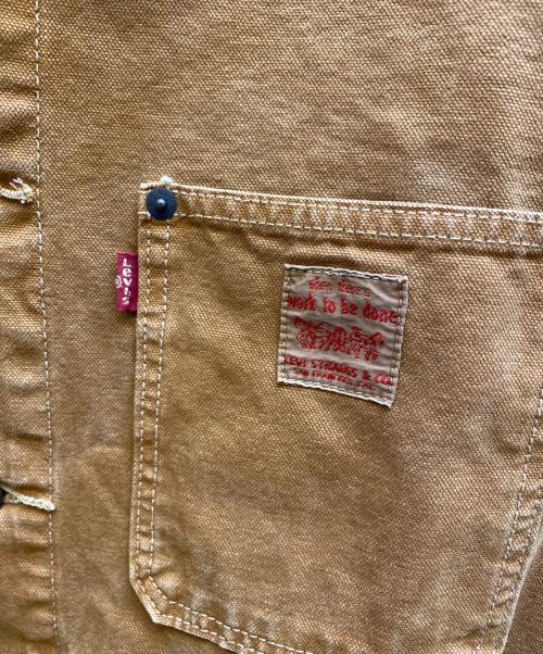 LEVI'S（リーバイス）LEVI'S (リーバイス) ダック トラッカージャケット ブラウン サイズ:Mの古着・服飾アイテム