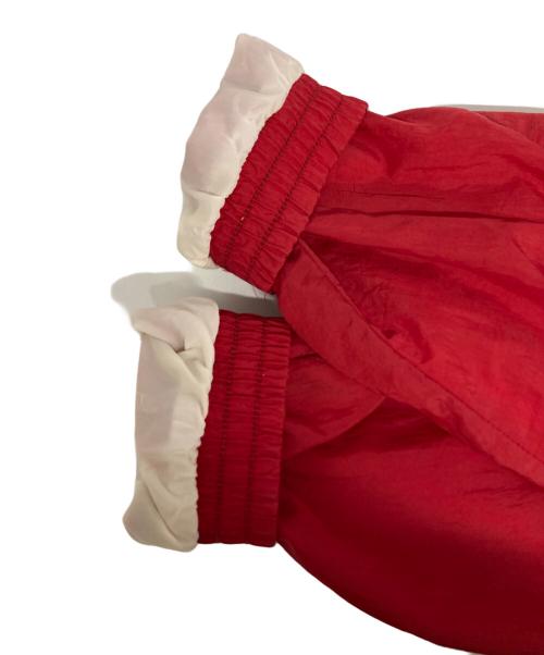 adidas（アディダス）adidas (アディダス) ナイロンジャケット ブラック×レッド サイズ:Lの古着・服飾アイテム