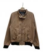 dunhillダンヒル）の古着「ハリントンジャケット」｜ブラウン