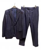 dunhillダンヒル）の古着「ウールセットアップスーツ」｜ネイビー