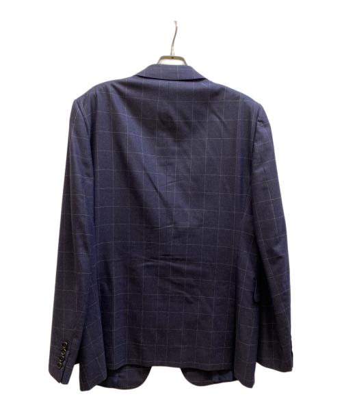 dunhill（ダンヒル）dunhill (ダンヒル) ウールセットアップスーツ ネイビー サイズ:160/100A 160/84Aの古着・服飾アイテム
