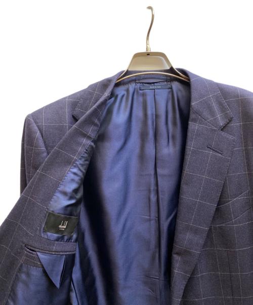 dunhill（ダンヒル）dunhill (ダンヒル) ウールセットアップスーツ ネイビー サイズ:160/100A 160/84Aの古着・服飾アイテム