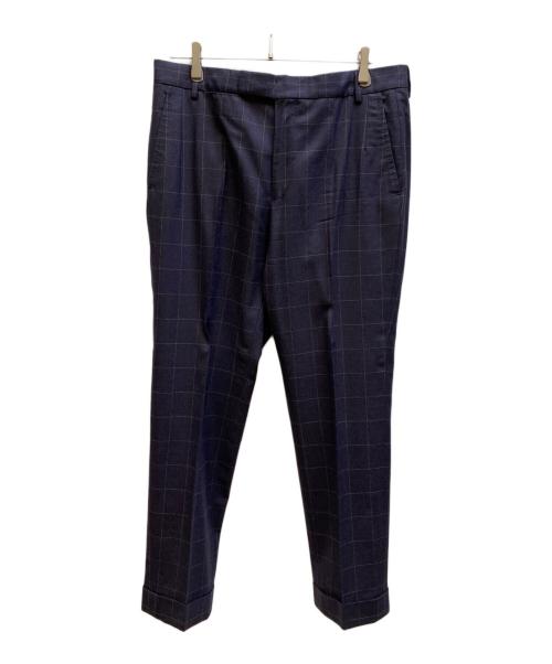 dunhill（ダンヒル）dunhill (ダンヒル) ウールセットアップスーツ ネイビー サイズ:160/100A 160/84Aの古着・服飾アイテム