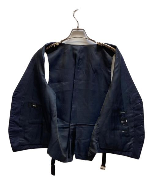HUGO BOSS（ヒューゴ ボス）HUGO BOSS (ヒューゴ ボス) 3ピーススーツ ネイビー サイズ:US42の古着・服飾アイテム
