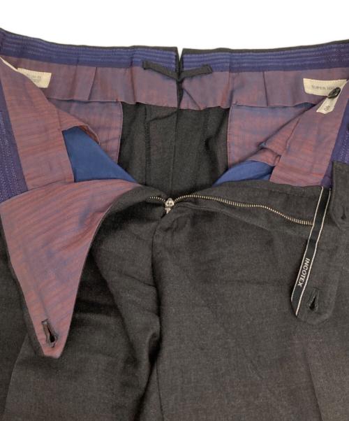 INCOTEX（インコテックス）INCOTEX (インコテックス) Super 100's ウールスラックス/002X1 グレー サイズ:46の古着・服飾アイテム