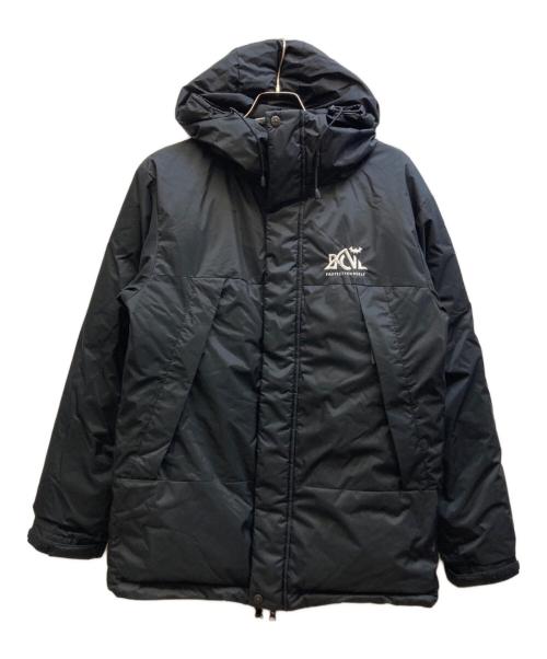 BACK CHANNEL（バックチャンネル）BACK CHANNEL (バックチャンネル) NANGA (ナンガ) ダウンジャケット/2323056/HOODED DOWN JACKET ブラック サイズ:Mの古着・服飾アイテム