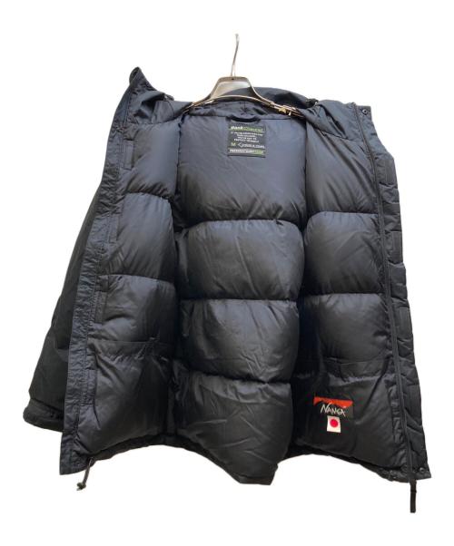 BACK CHANNEL（バックチャンネル）BACK CHANNEL (バックチャンネル) NANGA (ナンガ) ダウンジャケット/2323056/HOODED DOWN JACKET ブラック サイズ:Mの古着・服飾アイテム