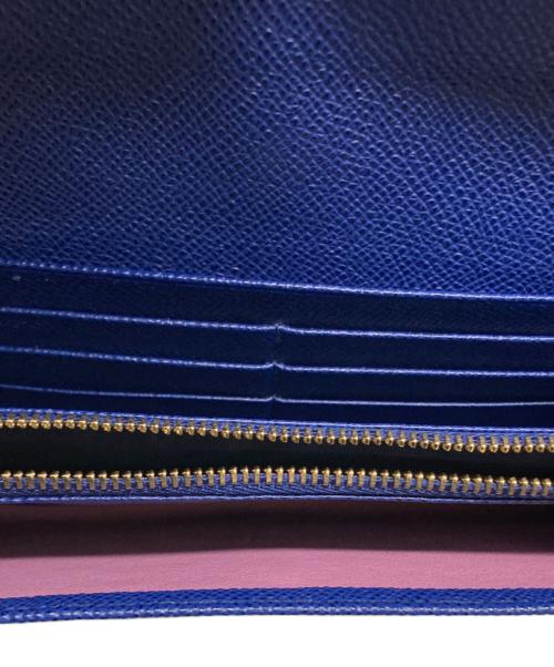 BVLGARI（ブルガリ）BVLGARI (ブルガリ) 長財布/36317 ネイビー サイズ:-の古着・服飾アイテム