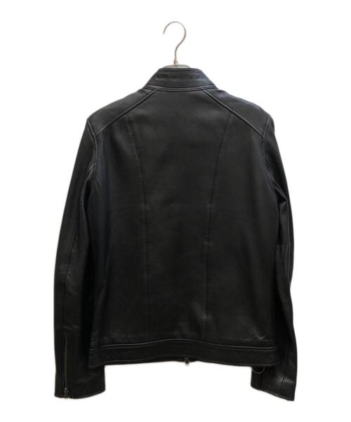 Liugoo Leathers（リューグーレザーズ）Liugoo Leathers (リューグーレザーズ) シングルライダースジャケット ブラック サイズ:Sの古着・服飾アイテム