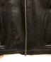 Liugoo Leathers (リューグーレザーズ) シングルライダースジャケット ブラック サイズ:S：10000円