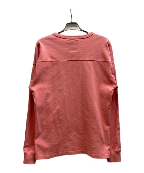 stussy（ステューシー）stussy (ステューシー) ATHLETICS クラウンロゴスウェット ピンク サイズ:Mの古着・服飾アイテム