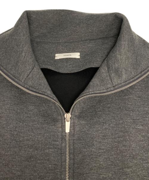 YONFA（ヨンファ）YONFA (ヨンファ) クラウドジップジャケット グレー サイズ:Freeの古着・服飾アイテム