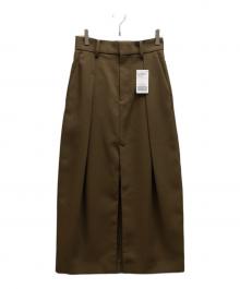 R’IAM-PLAGE（リアムプラージュ）の古着「ボリュームスカート」｜ブラウン