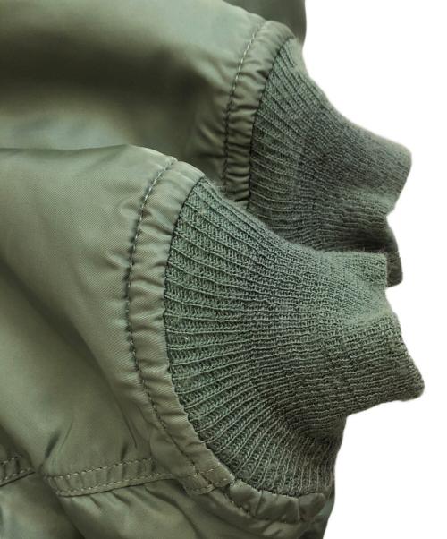 ALPHA（アルファ）ALPHA (アルファ) MA-1ジャケット グリーン サイズ:LARGEの古着・服飾アイテム