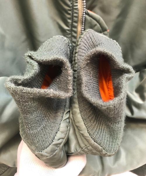 ALPHA（アルファ）ALPHA (アルファ) MA-1ジャケット グリーン サイズ:LARGEの古着・服飾アイテム