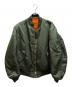 ALPHA（アルファ）の古着「MA-1ジャケット」｜グリーン