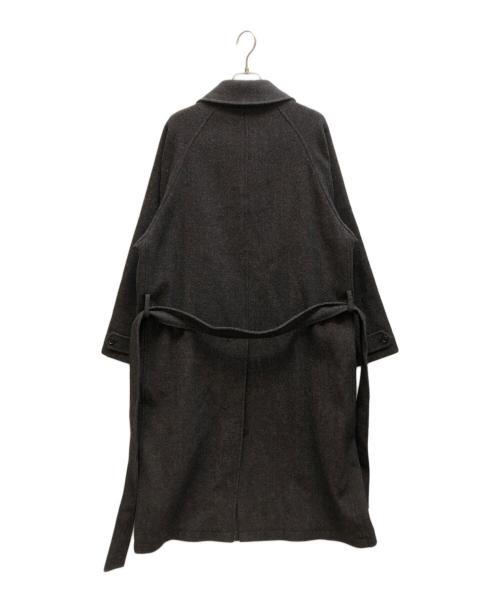 STEVEN ALAN（スティーブンアラン）STEVEN ALAN (スティーブンアラン) COOKIE CLTH BALMACAAN COAT ブラウン サイズ:Sの古着・服飾アイテム