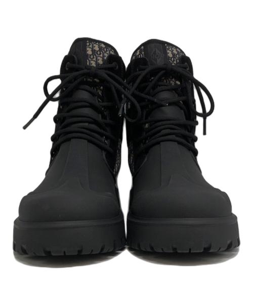 Dior（ディオール）DIOR (ディオール) ガーデンオブリークブーツ ブラック サイズ:42の古着・服飾アイテム