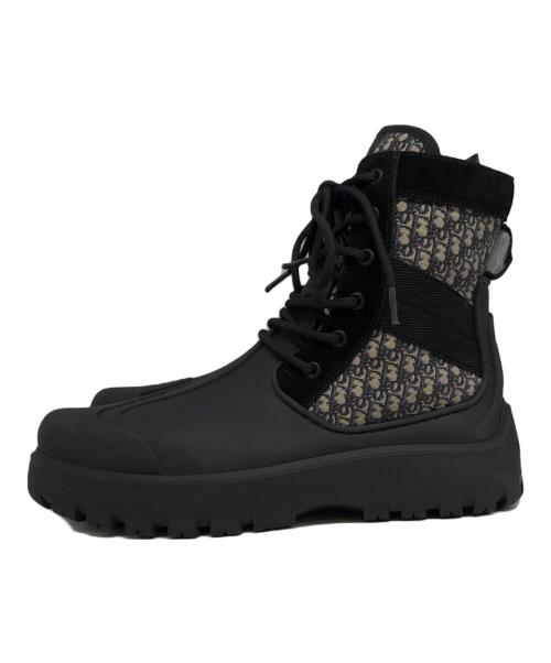 Dior（ディオール）DIOR (ディオール) ガーデンオブリークブーツ ブラック サイズ:42の古着・服飾アイテム