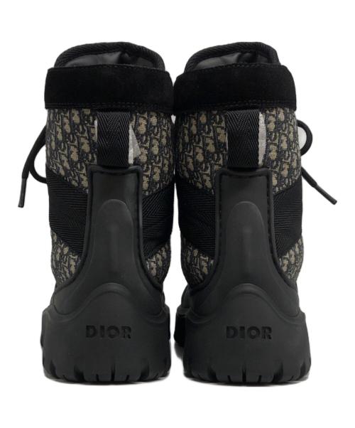 Dior（ディオール）DIOR (ディオール) ガーデンオブリークブーツ ブラック サイズ:42の古着・服飾アイテム