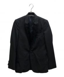 KRIS VAN ASSCHE（クリス ヴァン アッシュ）の古着「Smoking Jacket」｜ブラック