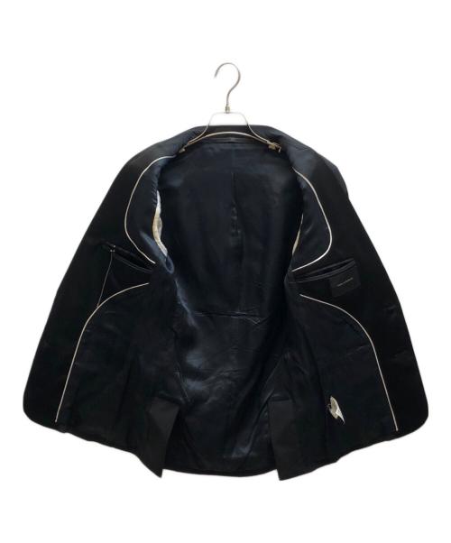 KRIS VAN ASSCHE（クリス ヴァン アッシュ）KRIS VAN ASSCHE (クリス ヴァン アッシュ) Smoking Jacket ブラック サイズ:44の古着・服飾アイテム