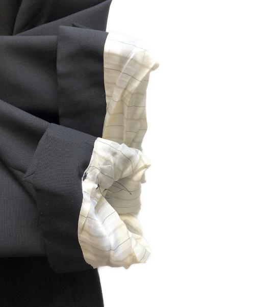 KRIS VAN ASSCHE（クリス ヴァン アッシュ）KRIS VAN ASSCHE (クリス ヴァン アッシュ) Smoking Jacket ブラック サイズ:44の古着・服飾アイテム