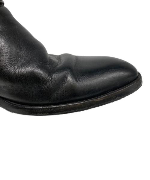 Saint Laurent Paris（サンローランパリ）Saint Laurent Paris (サンローランパリ) Wyatt Harness Ring Bootブーツ/379755 ブラック サイズ:41の古着・服飾アイテム