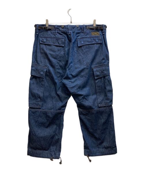 RRL（ダブルアールエル）RRL (ダブルアールエル) SURPLUS CARGO PANT/BEAMSPLUS別注 インディゴ サイズ:91㎝/W36の古着・服飾アイテム