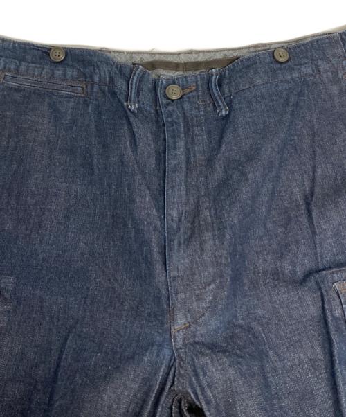 RRL（ダブルアールエル）RRL (ダブルアールエル) SURPLUS CARGO PANT/BEAMSPLUS別注 インディゴ サイズ:91㎝/W36の古着・服飾アイテム