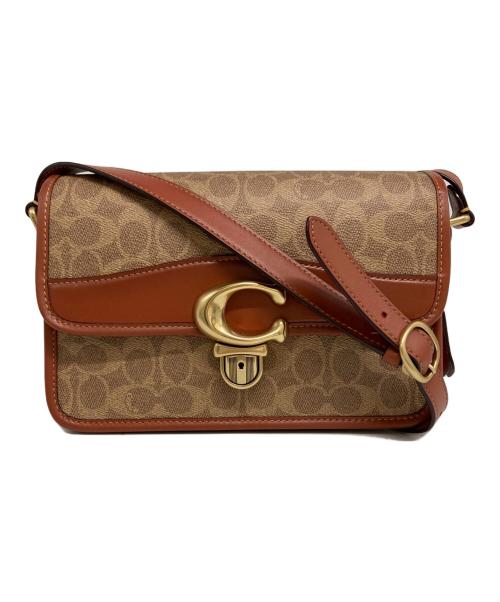 COACH（コーチ）COACH (コーチ) ストゥディオ ショルダー バッグ /S51GP0212 S17664シグネチャー キャンバス ブラウンの古着・服飾アイテム