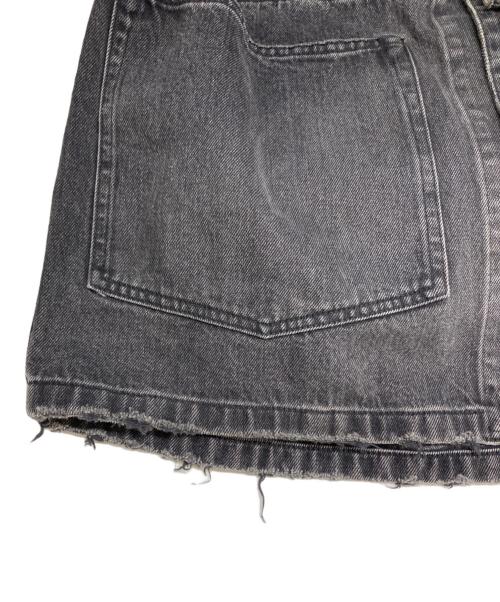 DAIRIKU（ダイリク）DAIRIKU (ダイリク) Vintage Wash Denim Cover All/22AW D-2 ブラック サイズ:Lの古着・服飾アイテム