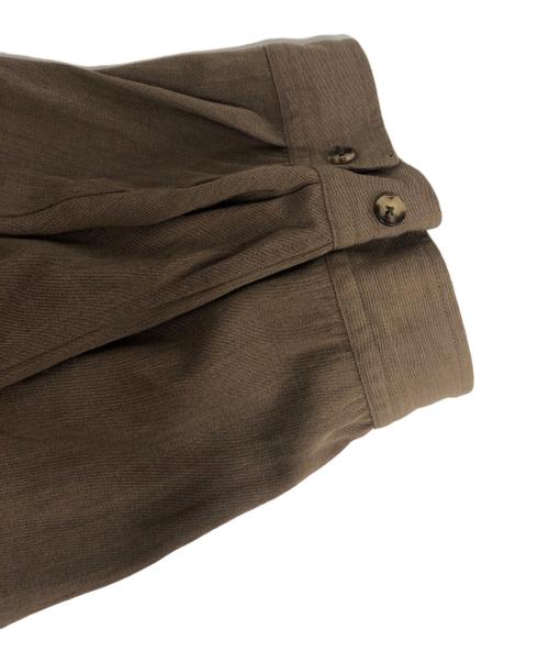 STEVEN ALAN（スティーブンアラン）STEVEN ALAN (スティーブンアラン) MOKU CAVALRY TWILL SHIRTALL/シャツジャケット / 8125-104-0559 ブラウン サイズ:Lの古着・服飾アイテム