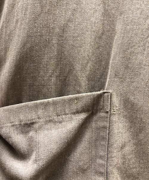 STEVEN ALAN（スティーブンアラン）STEVEN ALAN (スティーブンアラン) MOKU CAVALRY TWILL SHIRTALL/シャツジャケット / 8125-104-0559 ブラウン サイズ:Lの古着・服飾アイテム