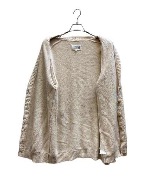 4 Maison Margiela（メゾンマルジェラ 4）4 Maison Margiela (メゾンマルジェラ 4) Knit sweater cardigan/S51GP0212 S17664 ベージュ サイズ:Sの古着・服飾アイテム