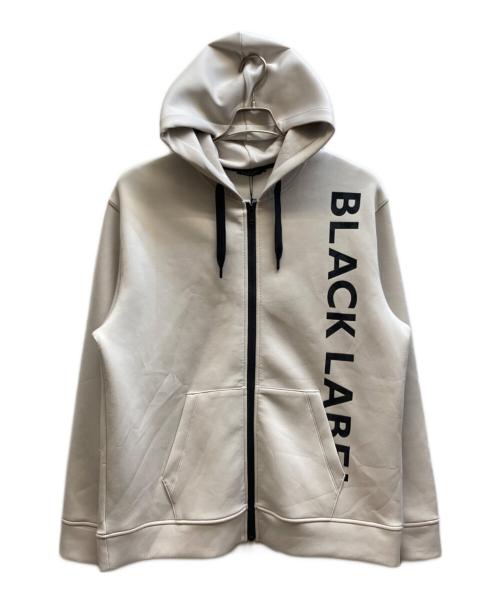 BLACK LABEL CRESTBRIDGE（ブラックレーベル クレストブリッジ）BLACK LABEL CRESTBRIDGE (ブラックレーベル クレストブリッジ) ジップパーカー ベージュ サイズ:LL 未使用品の古着・服飾アイテム