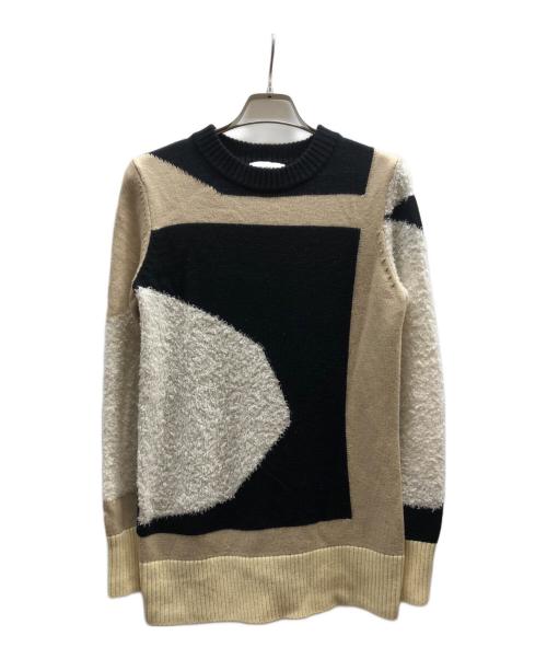 marimekko（マリメッコ）marimekko (マリメッコ) ニットセーター/52223-1-90486 ベージュ サイズ:XSの古着・服飾アイテム