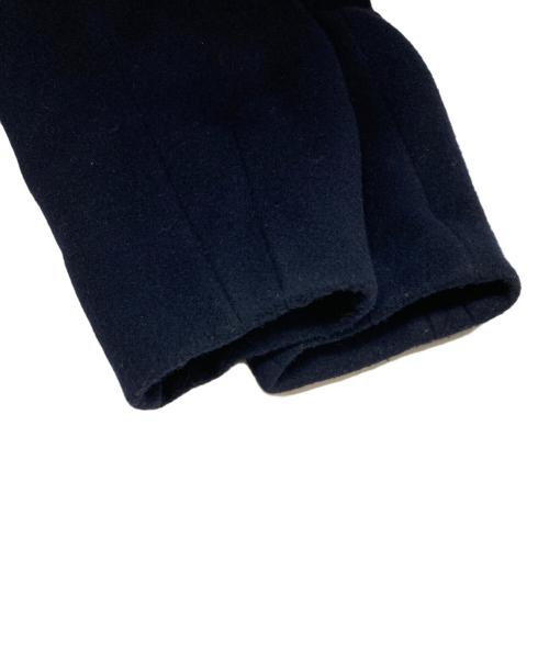 YORI（ヨリ）yori (ヨリ) ウールコート ネイビー サイズ:36の古着・服飾アイテム