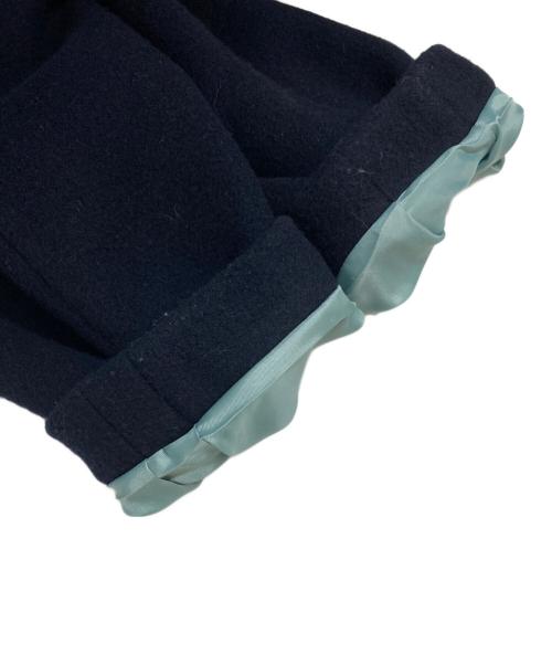 YORI（ヨリ）yori (ヨリ) ウールコート ネイビー サイズ:36の古着・服飾アイテム