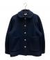yori（ヨリ）の古着「ウールコート」｜ネイビー